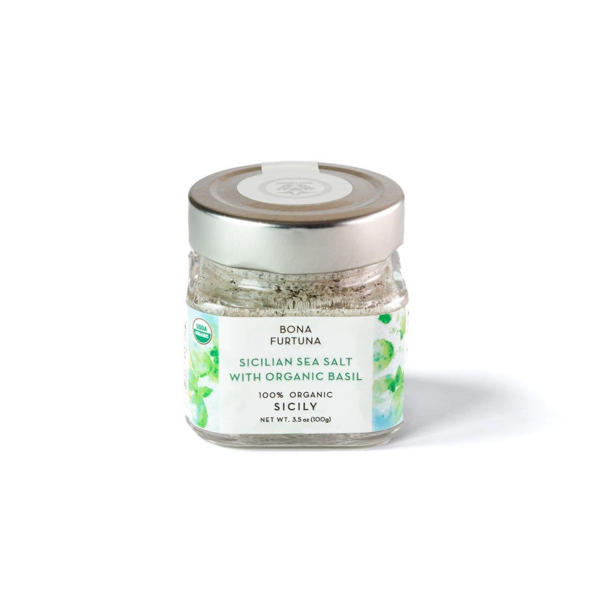 Sicilian Sea Salt with Organic Basil